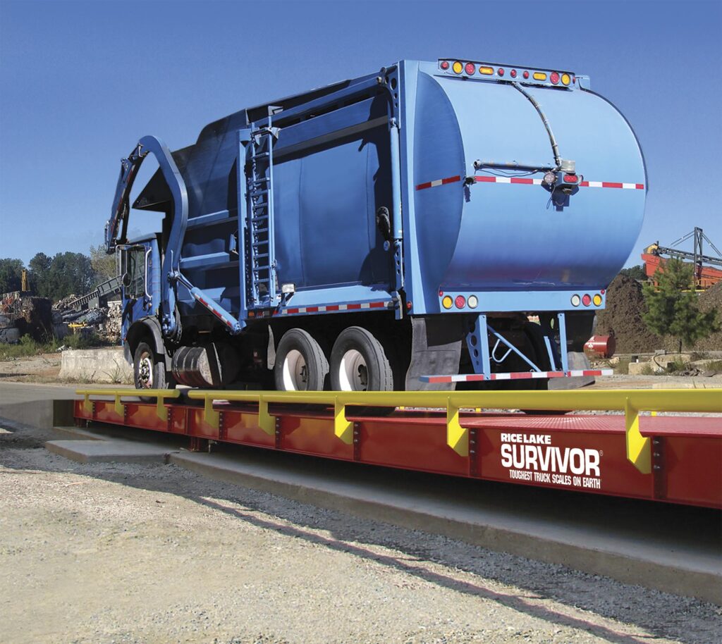 Heavy Industrial Concrete Truck Scale Installation: The Rice Lake SURVIVOR OTR Solution